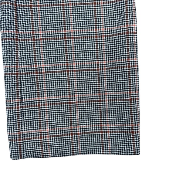 Aritzia Wilfred Kick Flare Plaid Pant Sz. 2 Houndstooth Preppy Academia OldMoney - Picture 8 of 16
